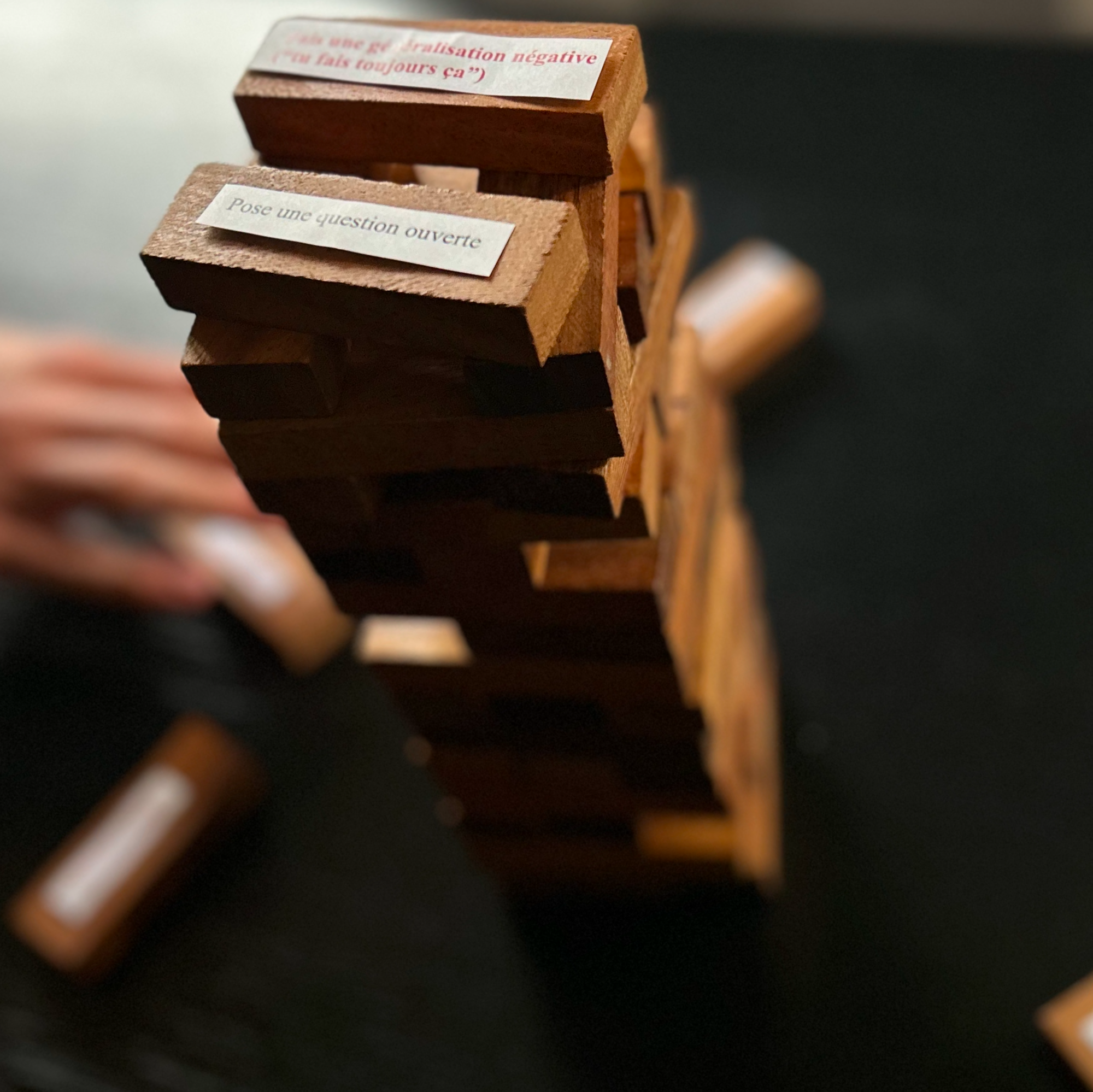 Jenga jeux