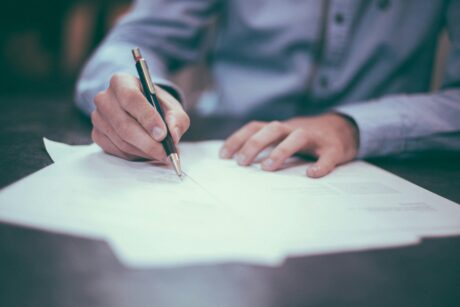 Signature contrat